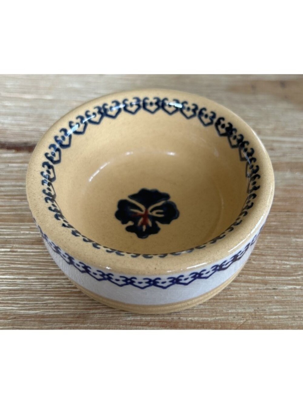 Nicholas Mosse Pottery Butter Pat Open Salt Ramekin Ireland Vintage Ireland